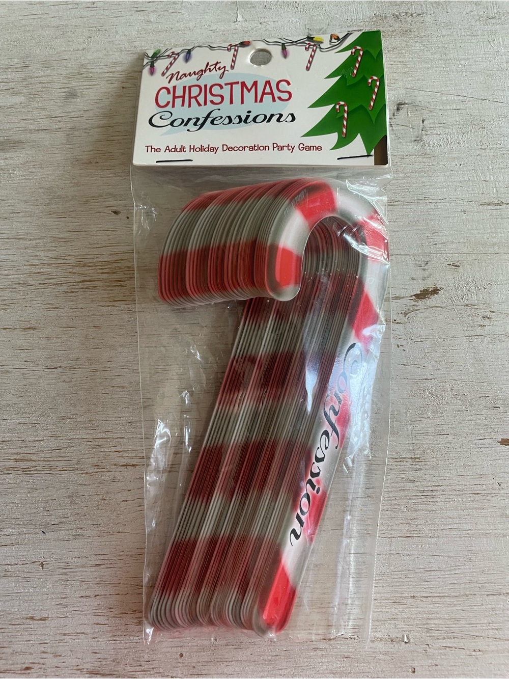 Naughty Christmas Confessions - Adult Holiday Decoration Party Game